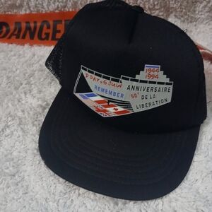 Black D-Day Anniversary Hat
